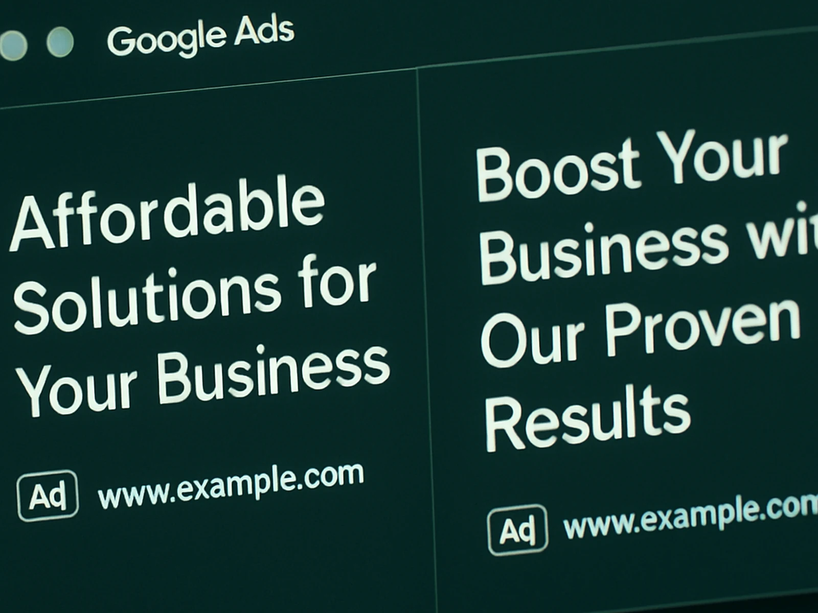 Advertising and PPC Copy