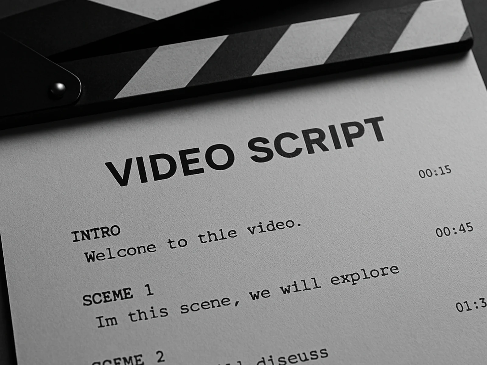 Video Script Writing